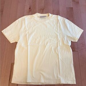 Essentials Men's Light Yellow Tee